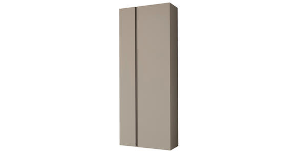 GARDEROBENSCHRANK 60/165/33 cm  - Taupe, Design, Holzwerkstoff (60/165/33cm) - Moderano