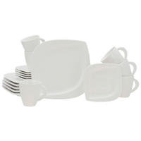 KAFFESERVIS Melbourne 18 delar  - cremefärgad, Basics, keramik (31/27/32cm) - Creatable