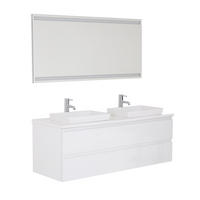 BADRUM 140 cm  - vit, Design, trämaterial (140cm)