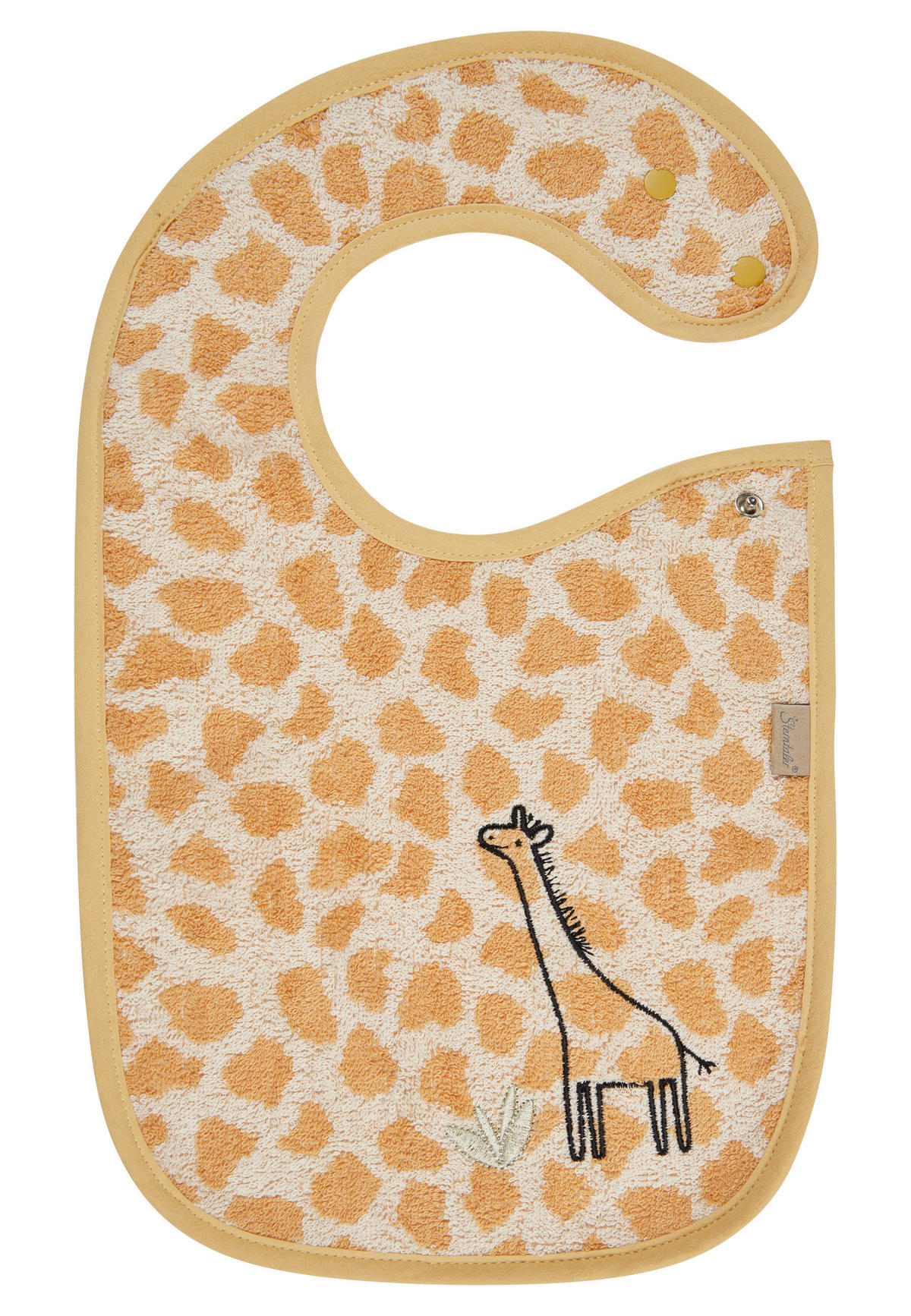 LÄTZCHEN GIRAFFE KAYA  - Sandfarben, Basics, Textil (38/26/0,5cm) - Sterntaler