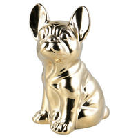 DEKOHUND - Goldfarben, Design, Keramik (14/20/11cm)
