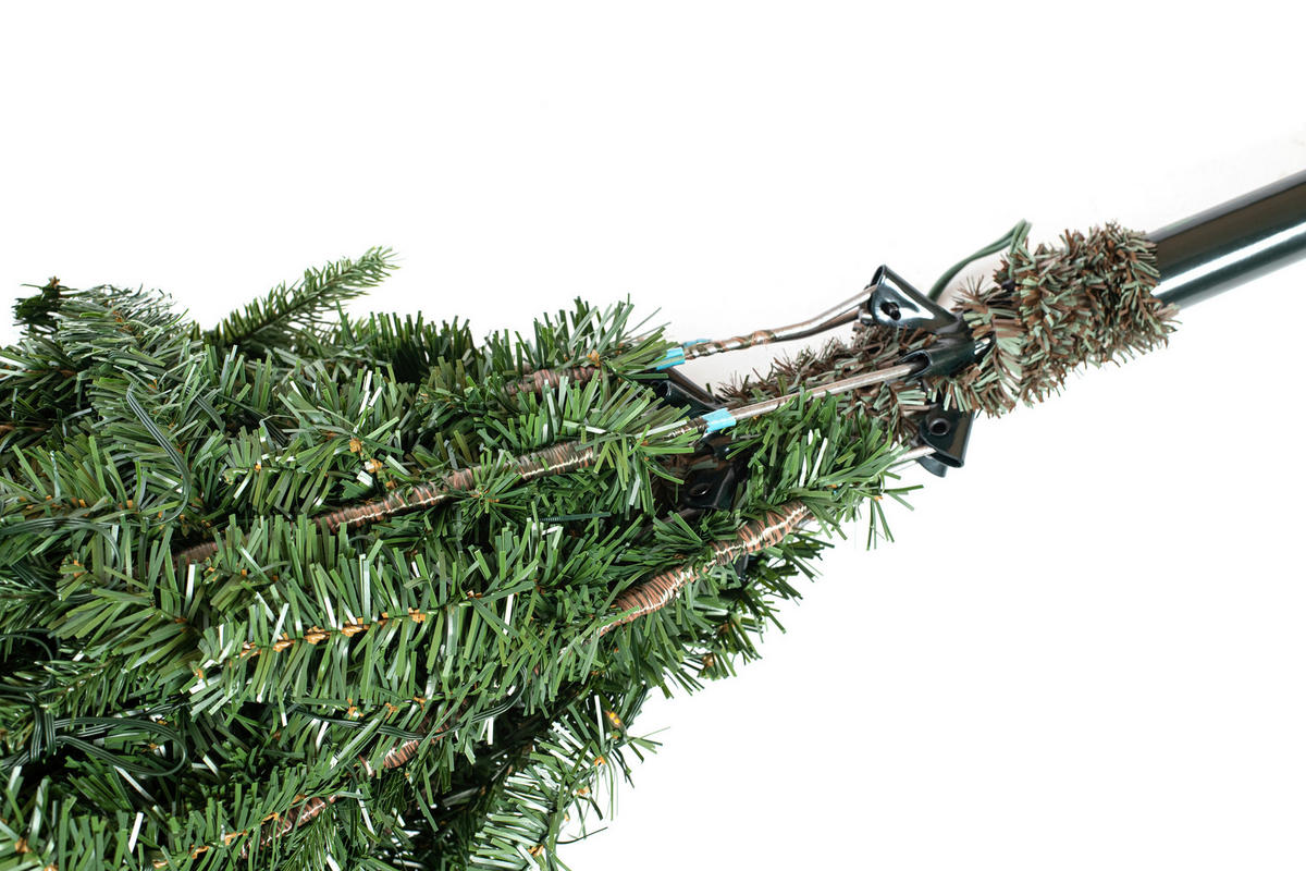 WEIHNACHTSBAUM 150 cm  - Waldgrün, Basics, Kunststoff/Metall (104/150cm)