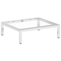 FUßGESTELL - Chromfarben, Basics, Metall (44,6/13/39,5cm)