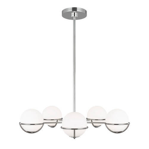 LESTENEC  Elstead Apollo      81.3/61.1 cm      G9 - barve niklja, Basics, kovina/steklo (81.3/61.1cm) - Elstead Lighting