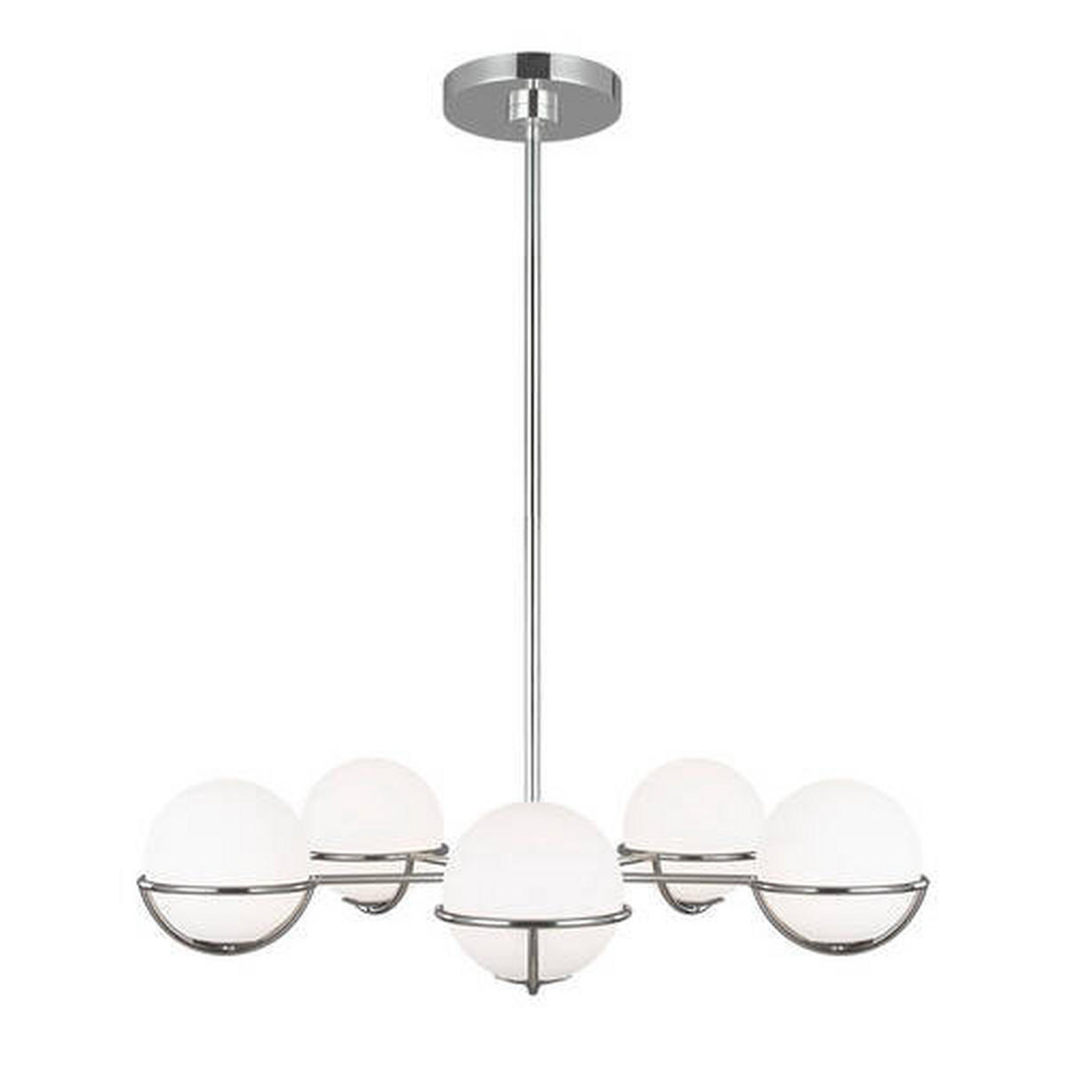 LESTENEC  Elstead Apollo      81.3/61.1 cm      G9 - barve niklja, Basics, kovina/steklo (81.3/61.1cm) - Elstead Lighting