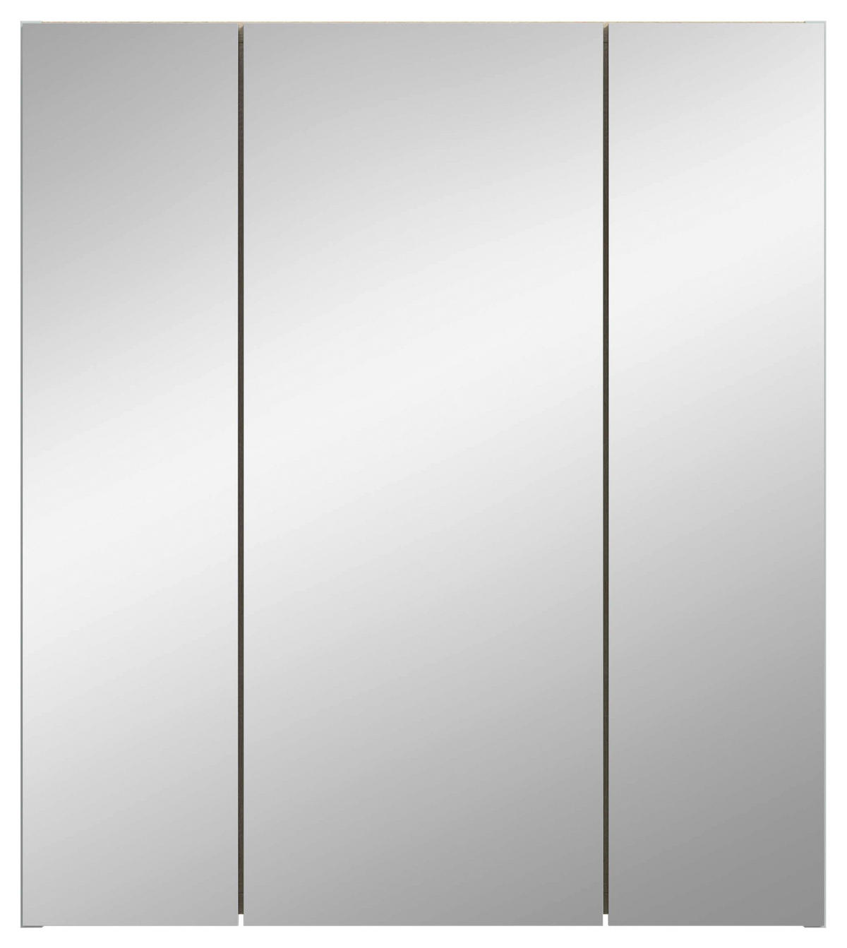 SPIEGELSCHRANK 60/68/19 cm  - Eiche San Remo, MODERN, Glas/Holzwerkstoff (60/68/19cm) - MID.YOU