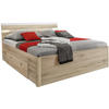 STAURAUMBETT 180/200 cm  in Eiche San Remo  - Eichefarben/Eiche San Remo, MODERN, Holzwerkstoff (180/200cm) - MID.YOU