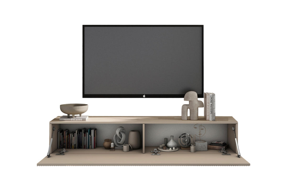 HÄNGELOWBOARD - Kaschmir, Design, Holzwerkstoff (160/29/30cm) - MID.YOU