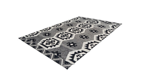 FLACHWEBETEPPICH 160/230 cm Grau  - Grau, Design, Textil (160/230cm) - Novel