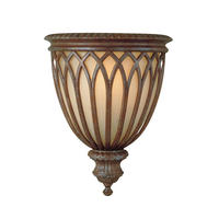 WANDLEUCHTE - Bronzefarben, Konventionell, Glas/Metall (27,9/15,2/34,3cm) - Elstead Lighting