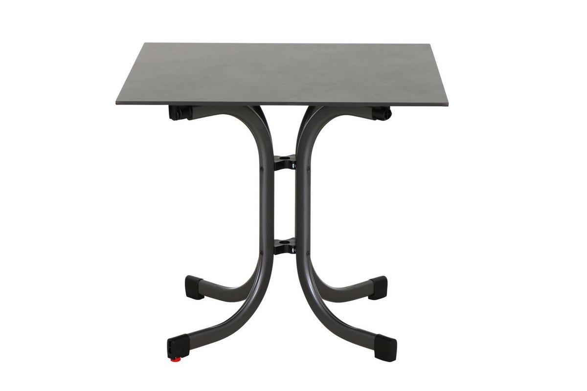 GARTENGARNITUR 5-teilig Stahl  - Grün, Basics, Kunststoff/Metall (80/80/80cm) - Siena Garden