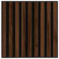 AKUSTICKÝ PANEL 40/40/1,8 cm - barvy vlašských ořechů, Design, kompozitní dřevo/textil (40/40/1,8cm) - Xora