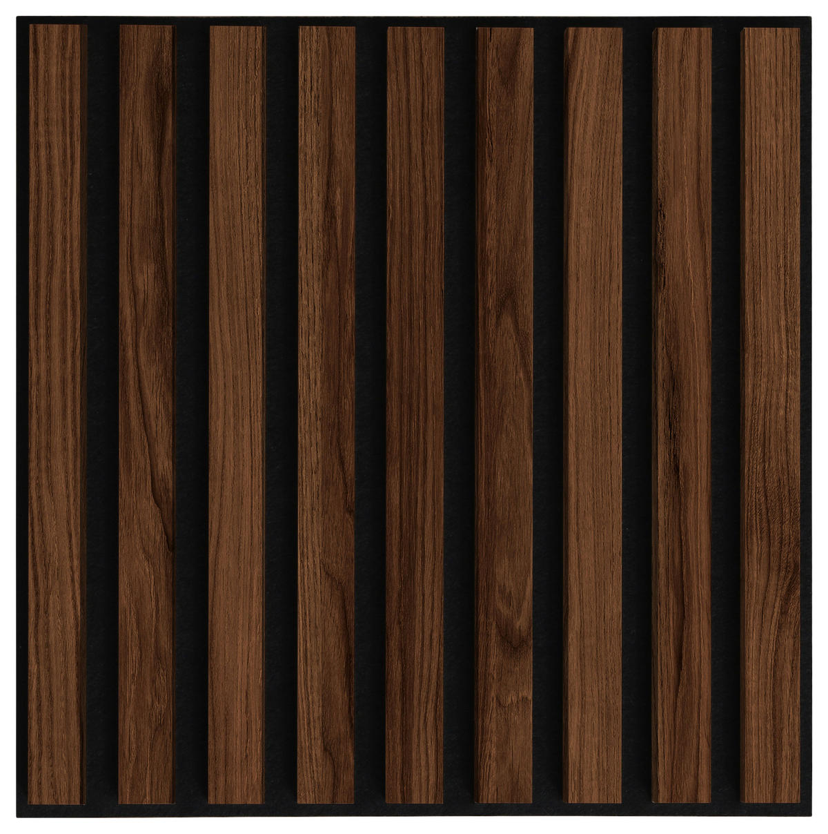AKUSTICKÝ PANEL 40/40/1,8 cm - barvy vlašských ořechů, Design, kompozitní dřevo/textil (40/40/1,8cm) - Xora