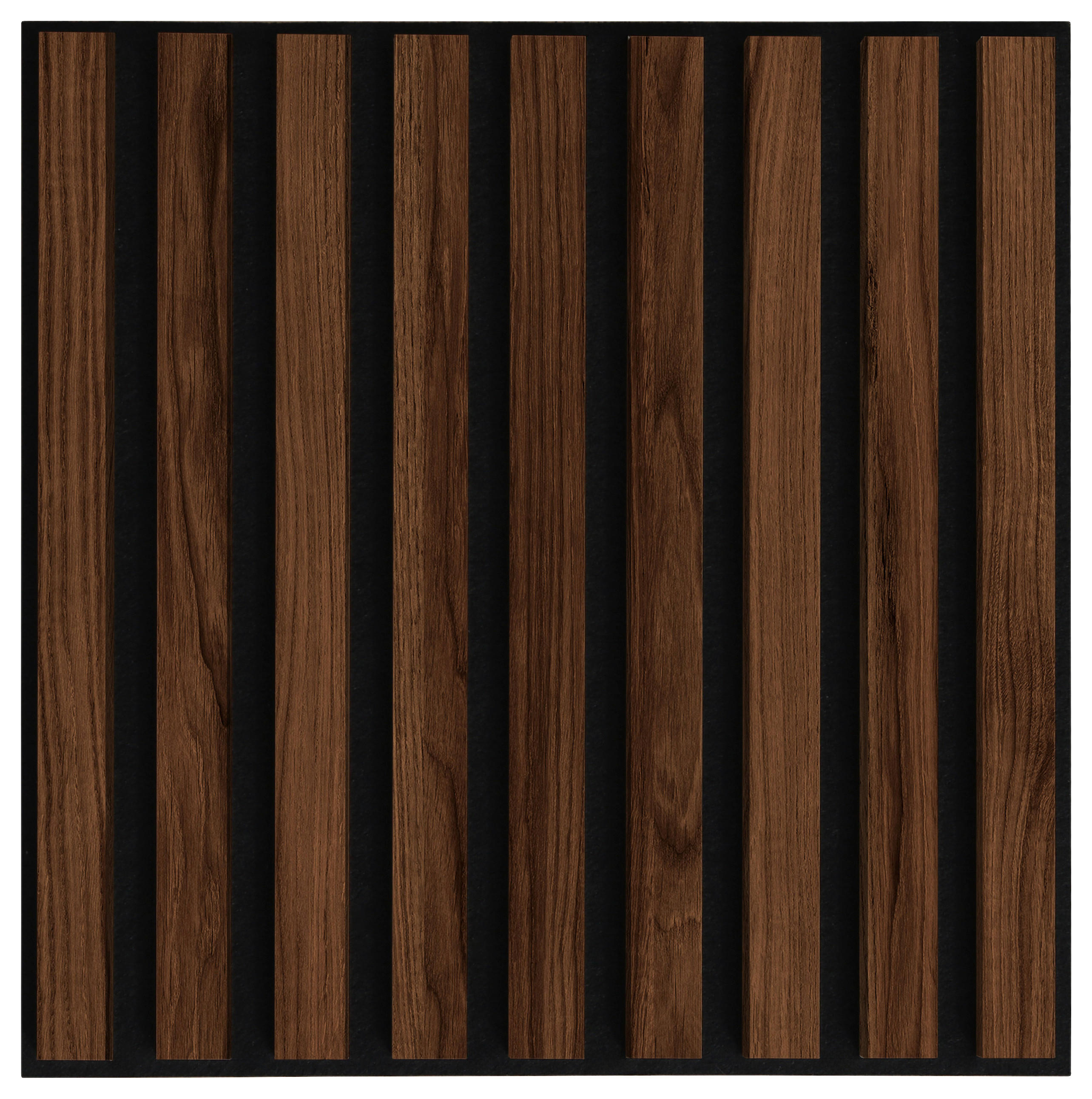Xora Akustikpaneel Walnuss 40x1.8x40 cm