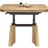 COUCHTISCH Ahorn furniert Ahornfarben - Ahornfarben, KONVENTIONELL, Metall (90(130,5)/65/54-73cm) - Venda