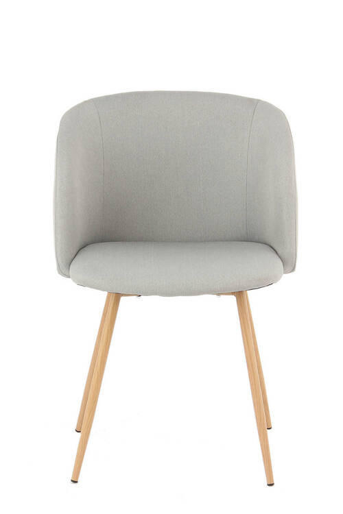 SADA STOLIČIEK 2 kus - sivá, Design, kov/textil (54/84/56cm)