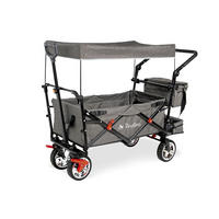 BOLLERWAGEN  Addplus   - Grau, Basics, Textil/Metall (120/56/67cm) - Pinolino