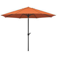 SONNENSCHIRM 300 cm Terracotta  - Anthrazit/Terracotta, Basics, Textil/Metall (300/275/300cm) - Schneider