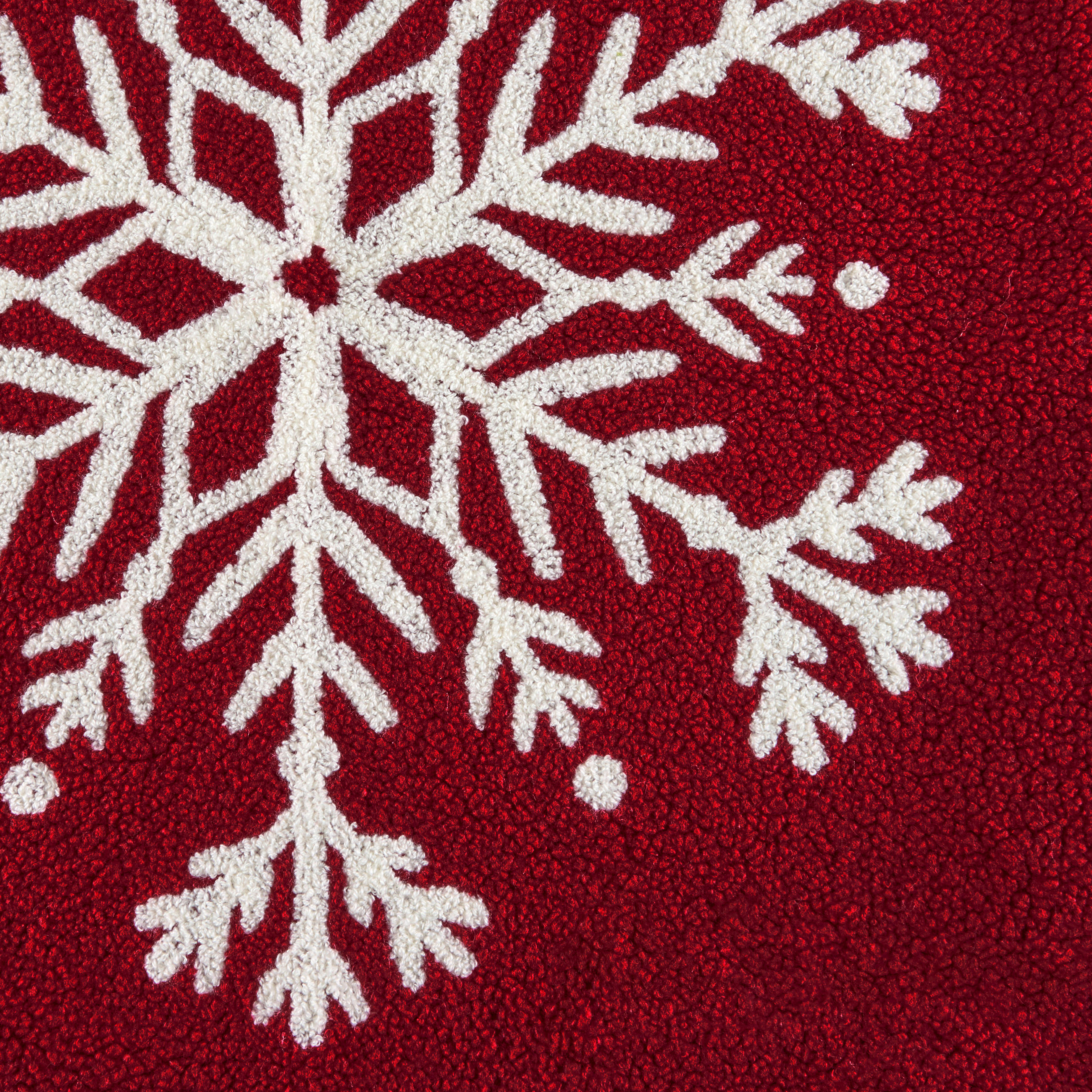 ZIERKISSEN  45/45 cm   - Rot, KONVENTIONELL, Textil (45/45cm) - X-Mas