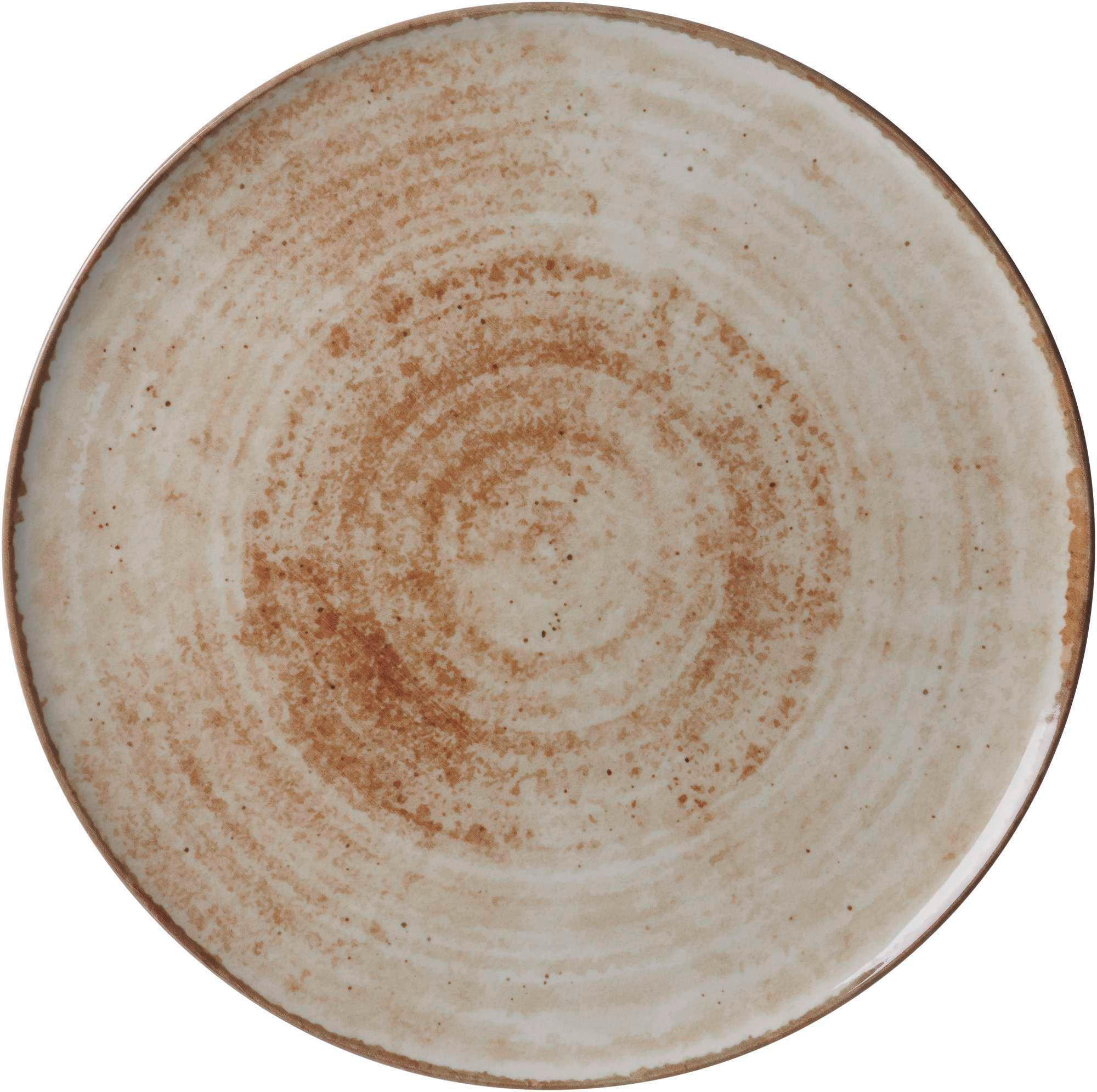 TALÍŘ NA PIZZU porcelán keramika 32 cm - hnědá/béžová, Basics, keramika (32cm) - Ritzenhoff Breker