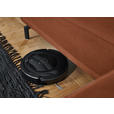 ECKSOFA in Chenille Rostfarben  224/305 cm  - Rostfarben/Schwarz, Design, Textil/Metall (224/305cm) - Dieter Knoll