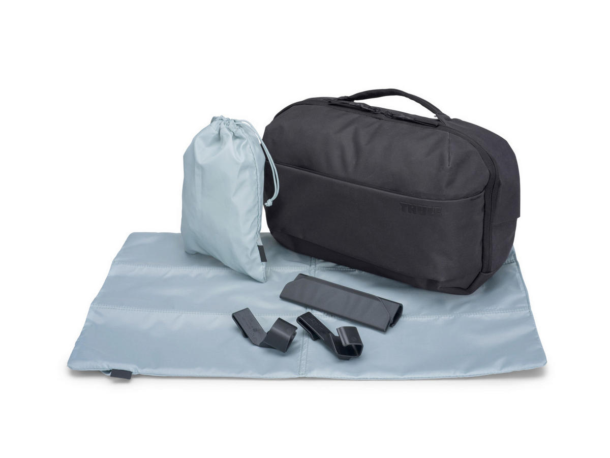 WICKELTASCHE Aion  - Schwarz/Hellblau, Basics, Textil (38/9/21cm) - Thule