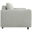SCHLAFSOFA Chenille Silberfarben  - Silberfarben/Schwarz, KONVENTIONELL, Kunststoff/Textil (161/90/108cm) - Carryhome