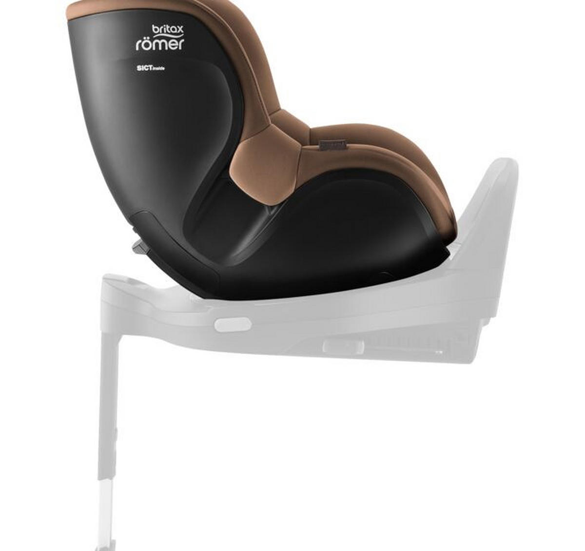 REBOARDER-KINDERSITZ DUALFIX 5Z  - Hellbraun/Cognac, Basics, Textil (44/48cm) - Britax Römer