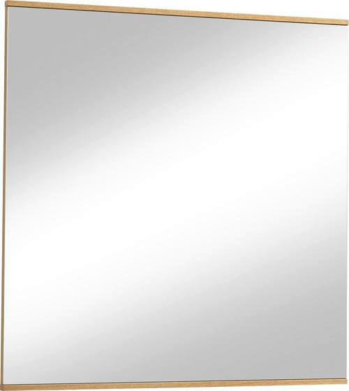 WANDSPIEGEL 82/82/2,1 cm  - Eichefarben, Design, Glas/Holz (82/82/2,1cm)