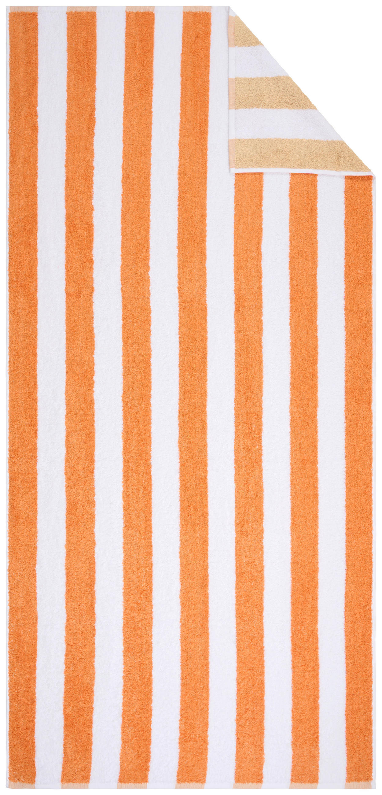 Esposa OSUŠKA NA PLÁŽ, 90/180 cm, oranžová, bílá, béžová