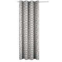 FERTIGVORHANG  blickdicht  135/245 cm   - Schwarz/Grau, Basics, Textil (135/245cm)