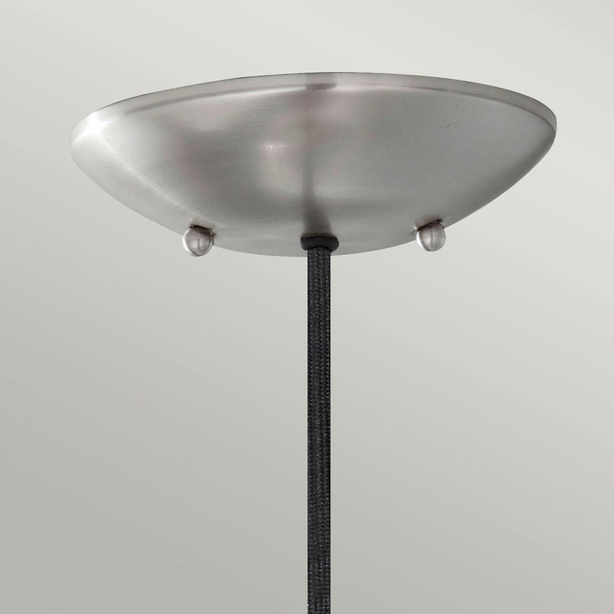 HÄNGELEUCHTE 25.4/30.3 cm    - Edelstahlfarben, Design, Metall (25.4/30.3cm) - Elstead Lighting