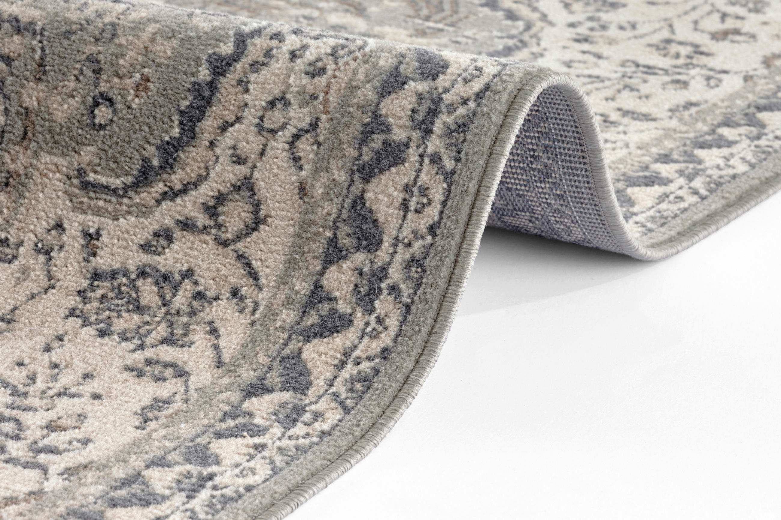 Thumbnail - Hanse Home Flachwebeteppich Terrain, Creme, Kunststoff, orientalisch, rechteckig, 240x340 cm, Oeko-Tex® Standard 100, fü...