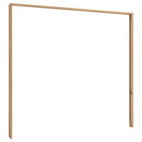 DÍSZKERET - Artisan tölgy, Basics, faalapú anyag (227/214/18,5cm) - Xora