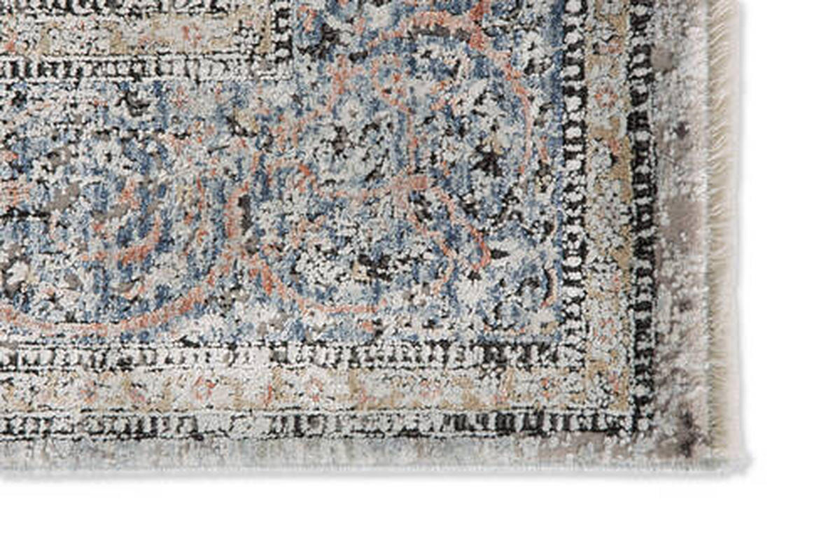 TKANÝ KOBEREC, 133/190 cm, modrá - modrá, Design, textil (133/190cm) - Novel