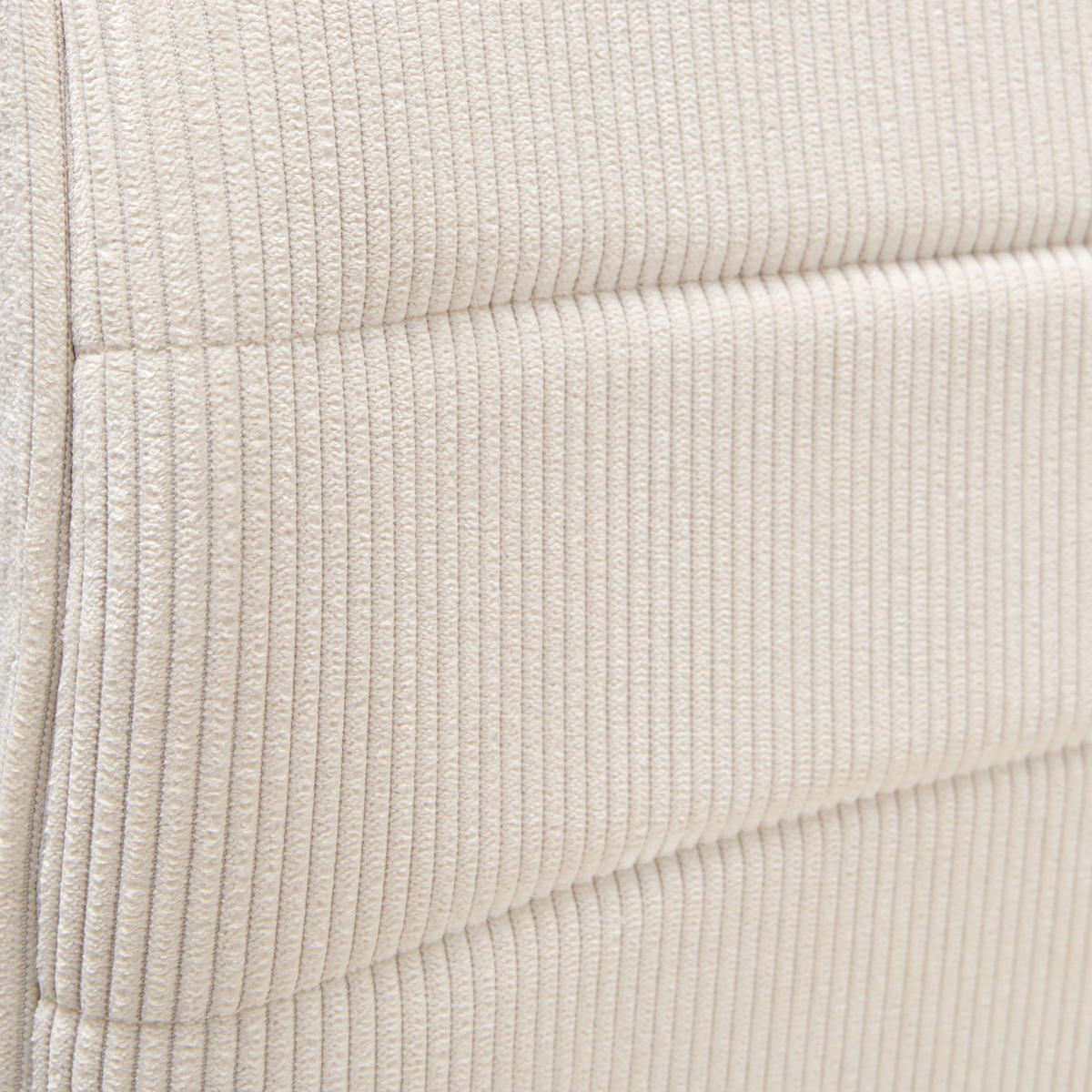 STUHL Cord Beige  - Beige/Schwarz, LIFESTYLE, Textil/Metall (44/96/58cm) - Livetastic