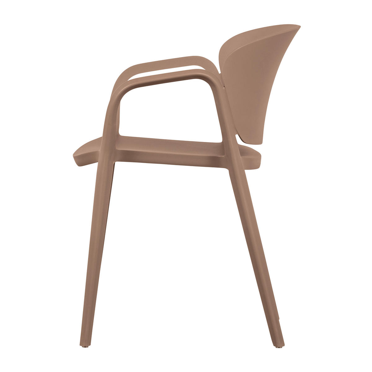 GARTENSTUHL-SET Lachsfarben  - Lachsfarben, MODERN, Kunststoff (57/75/56cm) - Livetastic