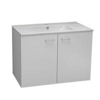 KOMBI UMIVAONIK  bijela  - bijela/boje nikla, Design, drvo/keramika (60/83,5/45cm) - Xora