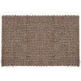 BADEMATTE Taupe 60/90 cm  - Taupe, Design, Kunststoff/Textil (60/90cm) - Esposa