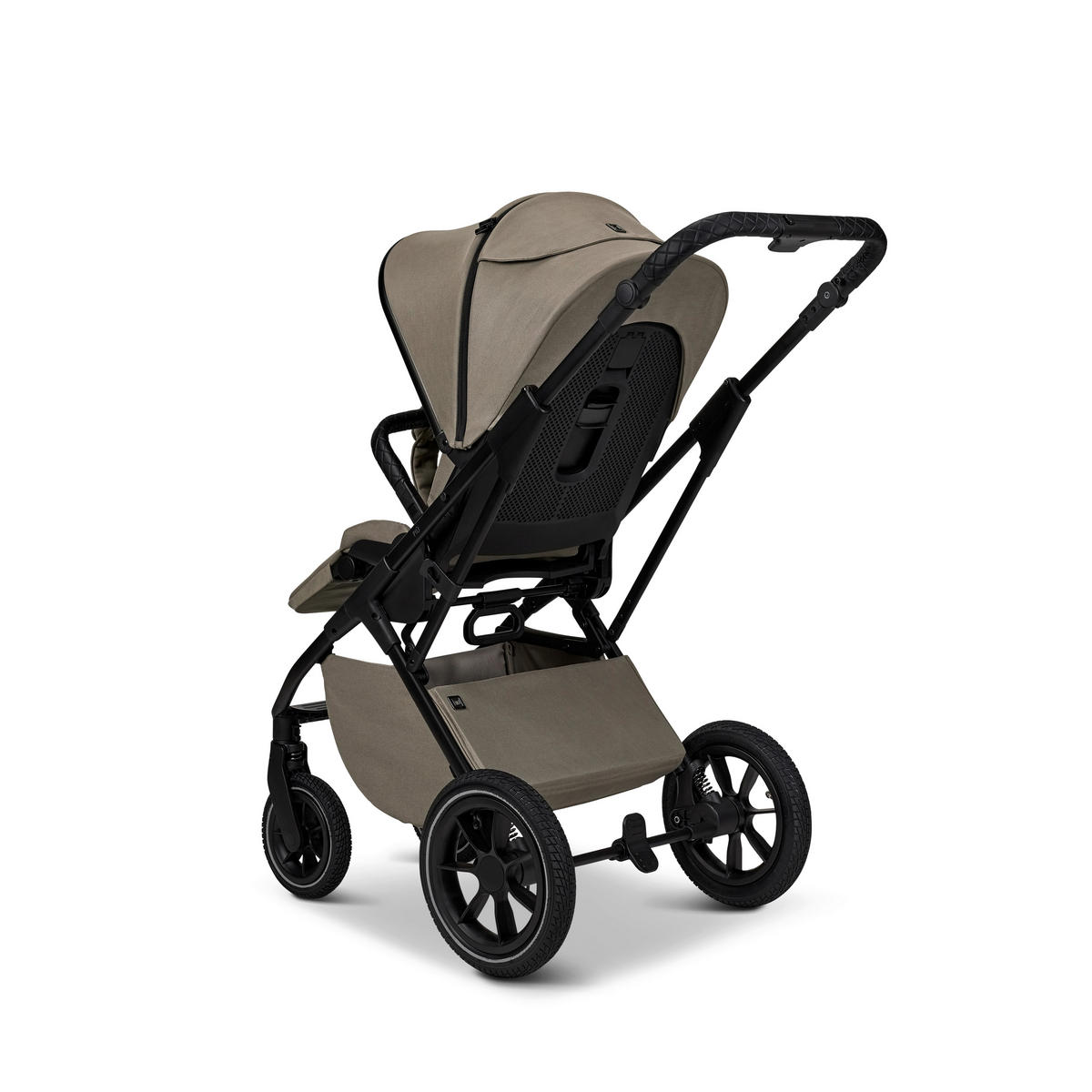 DJEČJA KOLICA  Più  - boje blata/crna, Basics, tekstil (105/56.5/127cm) - Moon