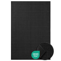 SCHMUTZFANGMATTE - Anthrazit, Basics, Kunststoff/Textil (80/120cm) - Floordirekt