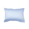 KISSENHÜLLE Giorgio 40/60 cm  - Weiß/Hellblau, KONVENTIONELL, Textil (40/60cm) - Janine