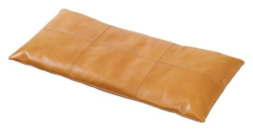Bankauflage Lederkissen Braun B: 73 cm