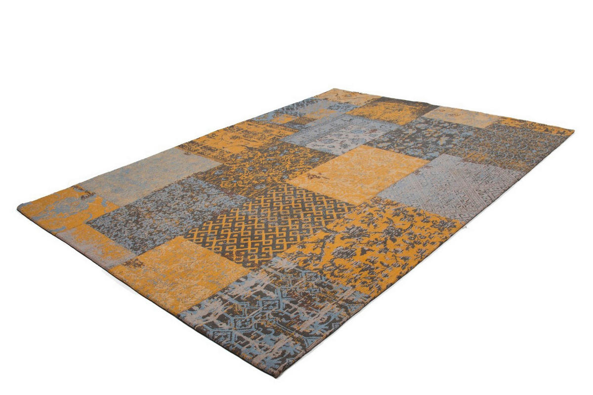 LÄUFER 80/150 cm Symphony 160 Gold Goldfarben  - Goldfarben, KONVENTIONELL, Textil (80/150cm)