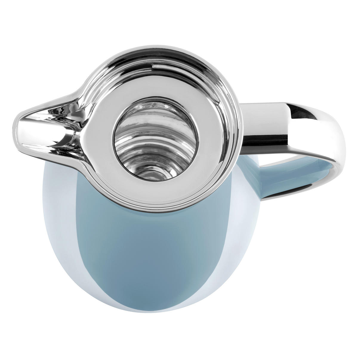 ISOLIERKANNE CAMPO 1,0 L  - Pastellgrün/Mintgrün, Basics, Metall (15/15/25,5cm) - Emsa