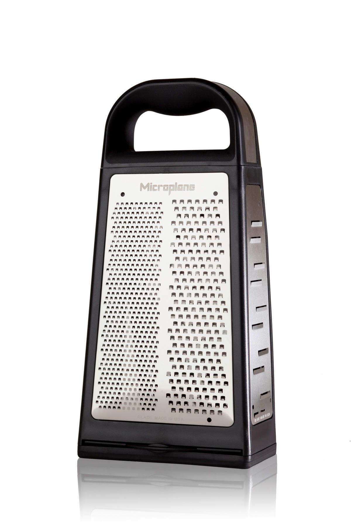 ALLZWECKREIBE BOX  - Schwarz, Basics, Kunststoff/Metall (27/13,9/9,5cm) - MICROPLANE