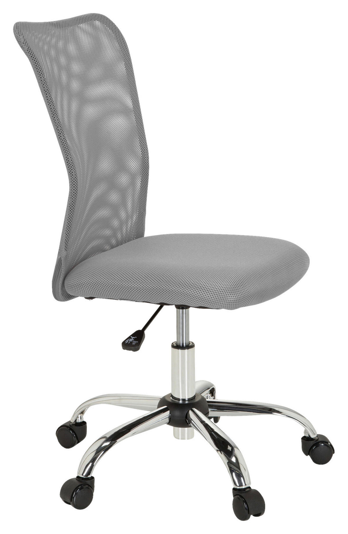 OTOČNÁ ŽIDLE PRO MLÁDEŽ, šedá - šedá, Basics, plast (54/88-98/54cm) - MID.YOU