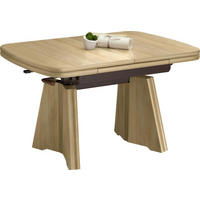 COUCHTISCH in Metall, Holzwerkstoff 90-131/65/56-75 cm  - Buchefarben, Konventionell, Holzwerkstoff/Metall (90-131/65/56-75cm) - Venda