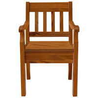 ARMLEHNSTUHL     - Bernsteinfarben, ROMANTIK / LANDHAUS, Holz (54/93/58cm) - Boxxx