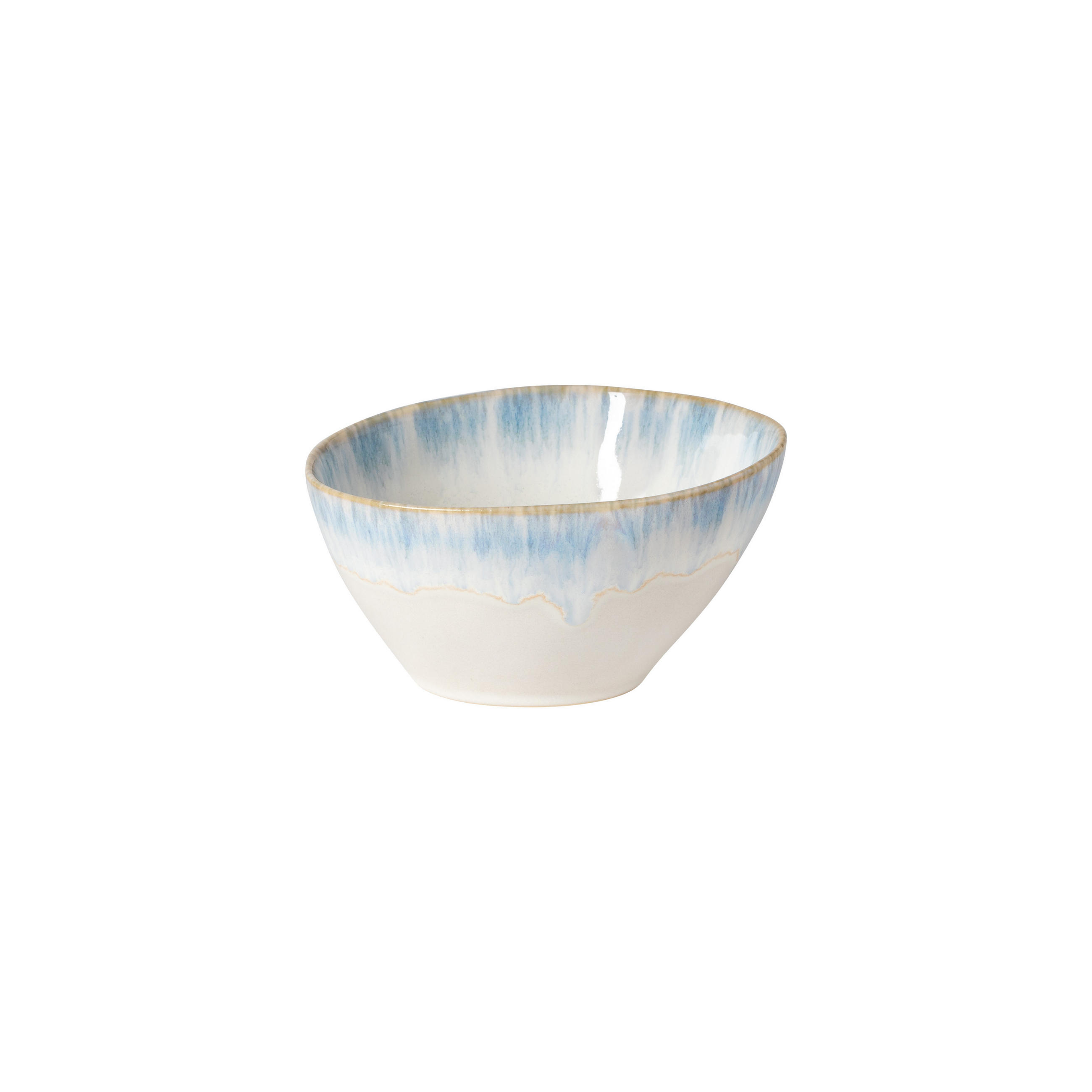 MÜSLISCHALENSET BRISA 16 cm  - Blau/Weiß Hochglanz, Basics, Keramik (16cm) - Costa Nova